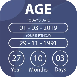 Icône de Age Calculator - Date of Birth